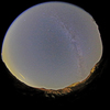 吾妻連峰の星空を見渡す
