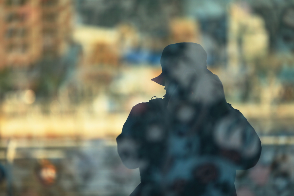 Sel-Po in the window
