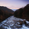 湯川の流れ～竜頭の滝に向かって