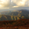 紅葉に染まる