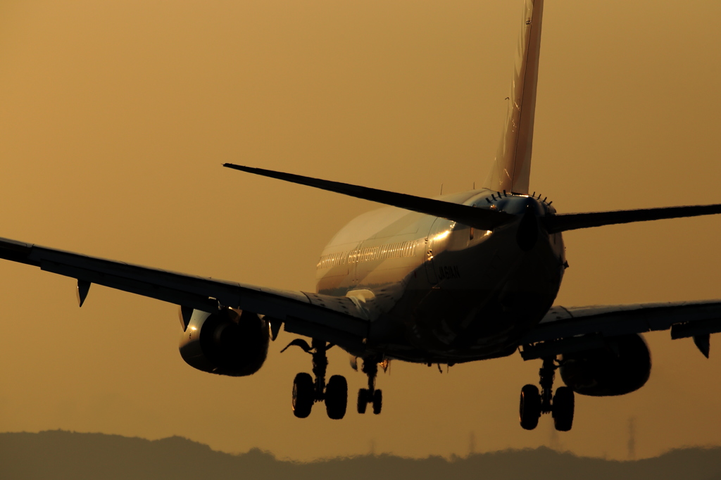 Sunset　landing