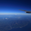 伊豆半島上空は快晴なり