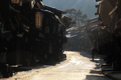奈良井宿の日常
