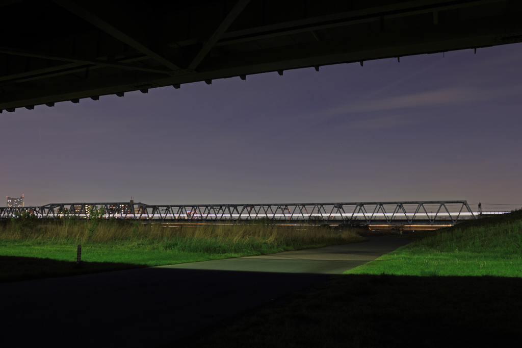 A view from under the bridge