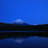 Mt.Fuji　in　evening　blue