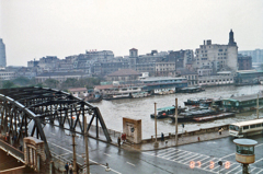 上海マンションからの風景 in1987