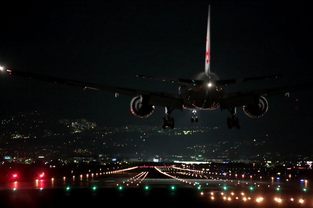 JAL139 flight arrives on time