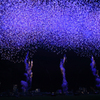 Fireworks in Blue