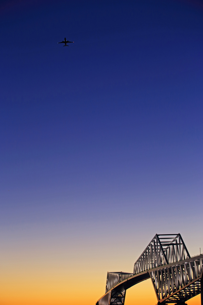 Beyond the Tokyo Gate Bridge