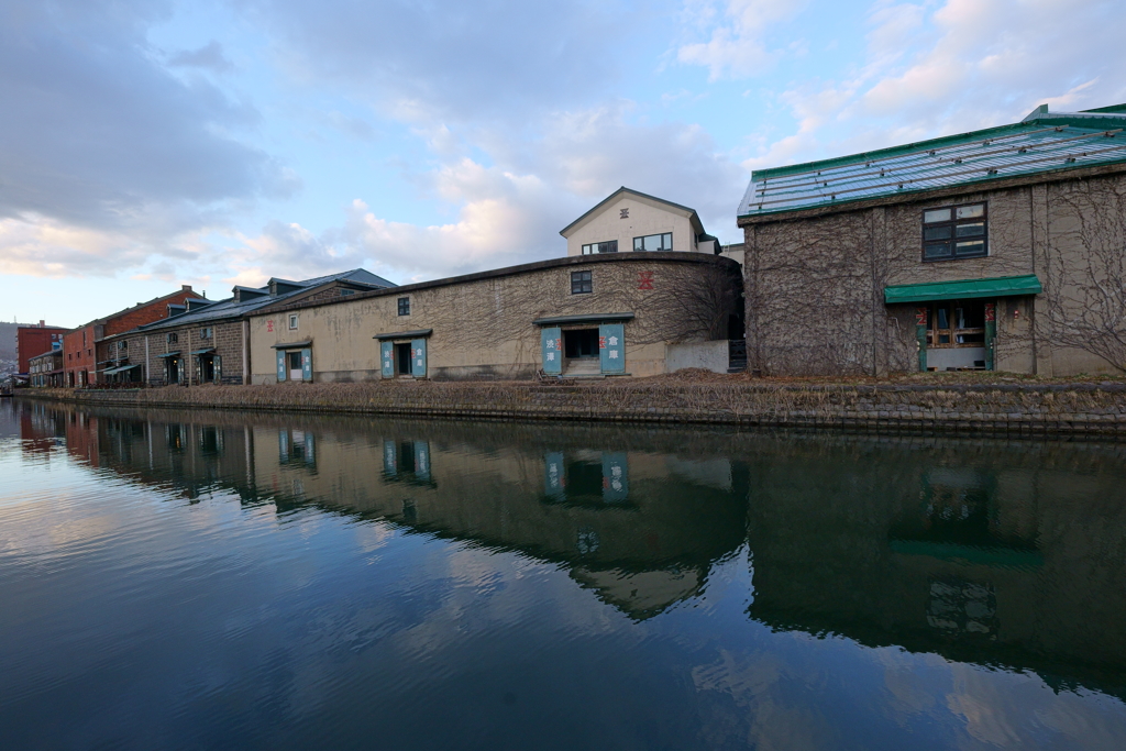 小樽運河の渋沢倉庫