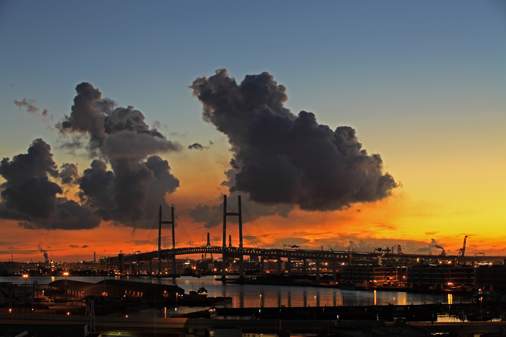 Asayake　Bay　Bridge