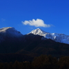 磐梯山の冠雪