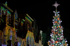 Projection Mapping & Chritmas tree