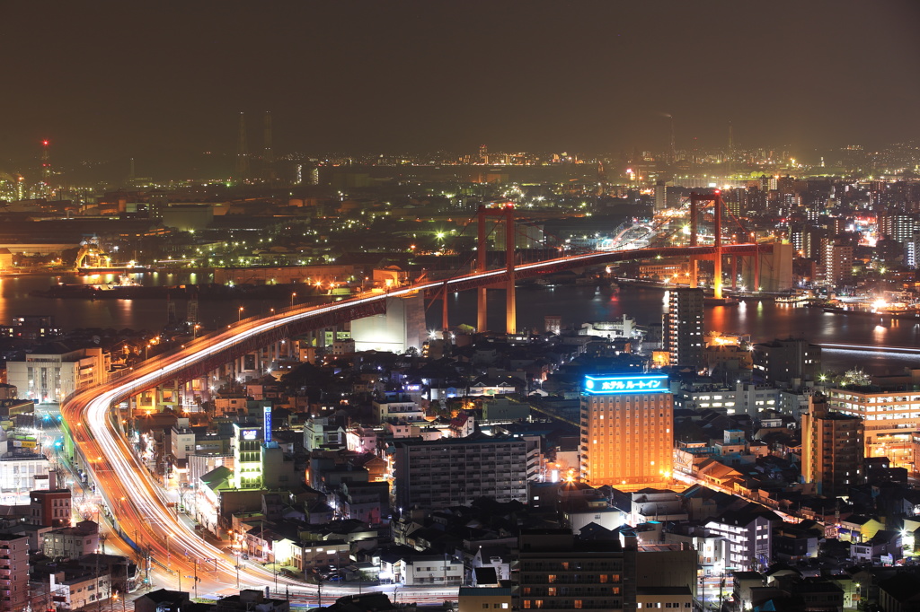 若戸大橋夜景