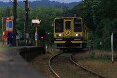 終点、上総中野駅です