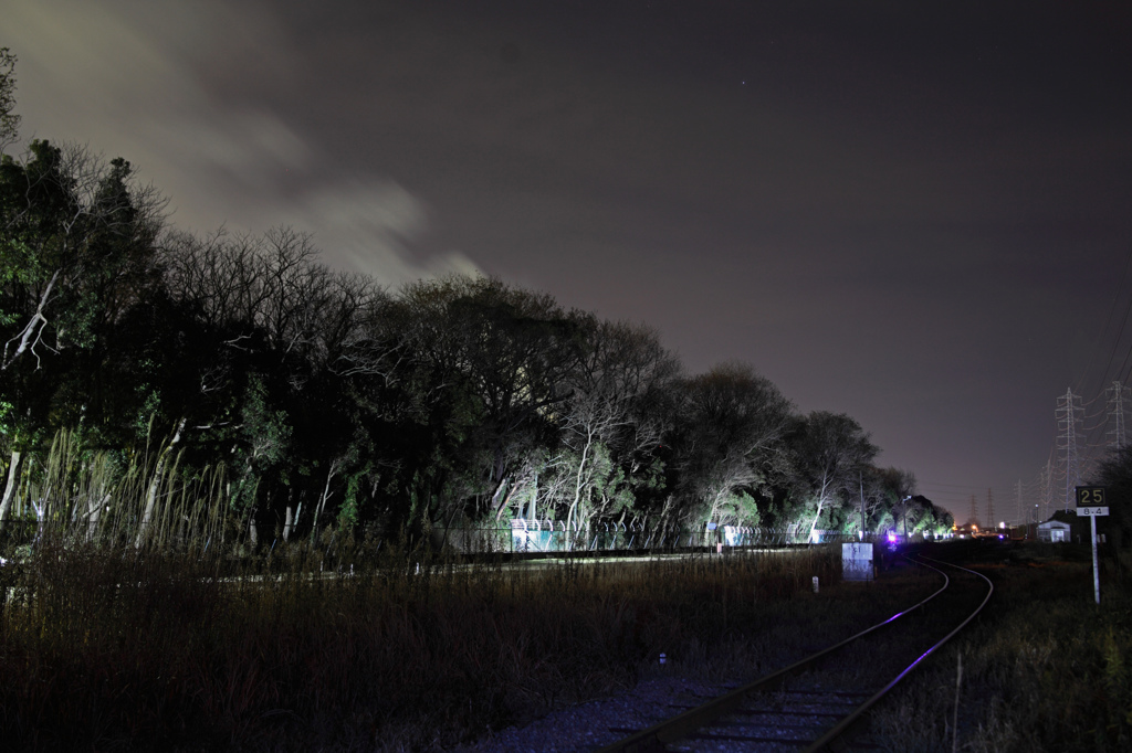 工場を巡る鉄道