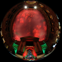 Christmas tree at Venusfort