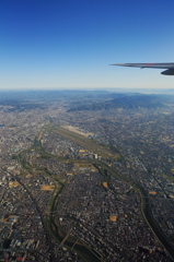 伊丹空港を後にして