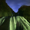夜明け前の袋田の滝