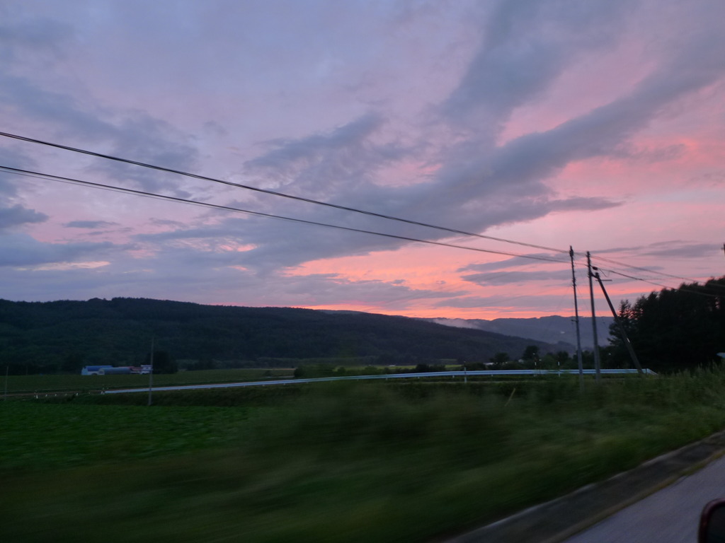 北海道_夕焼け