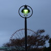 観覧車を照らす（葛西臨海公園）