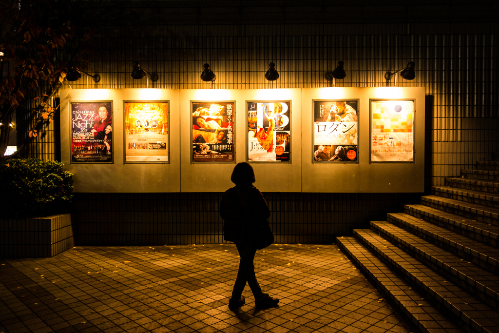 渋谷の夜