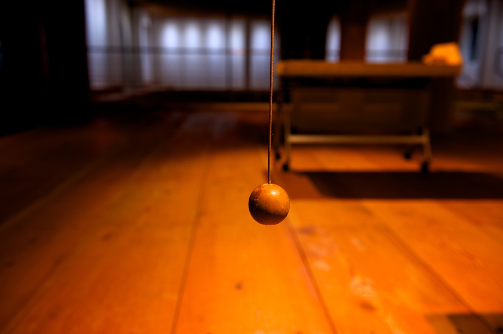 球体のある部屋