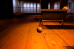 球体のある部屋