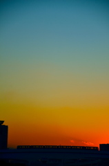 夕焼け電車