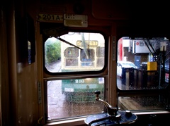 Rainy Streetcar