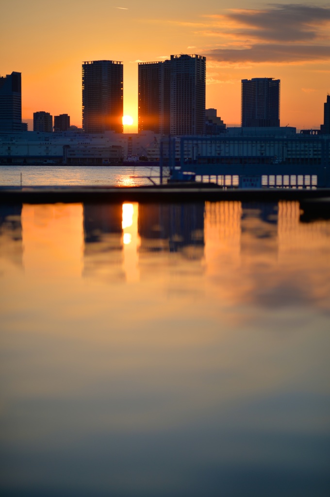 東京夕景