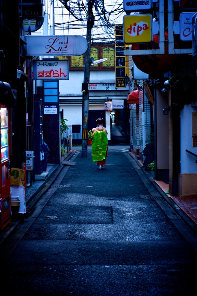 路地の彩