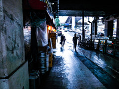 雨上がり