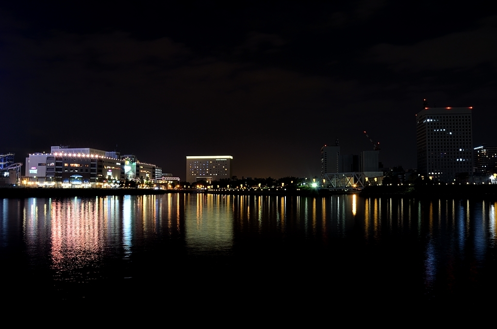 みなとみらいの夜景