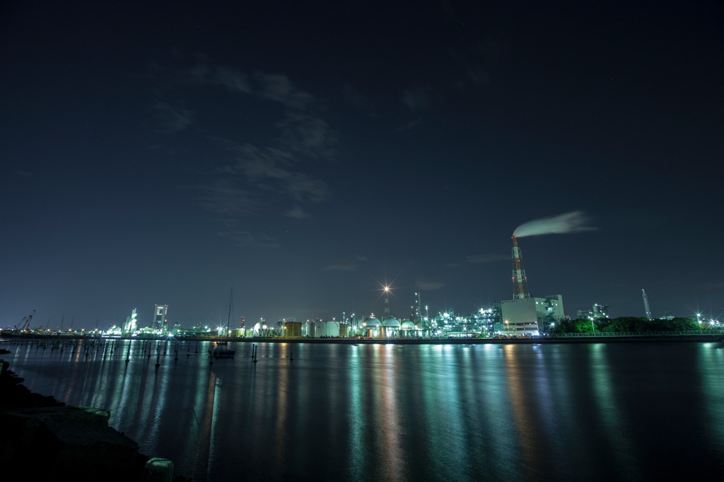 四日市工場夜景