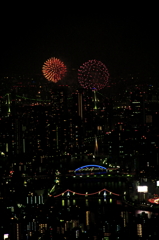 スカイツリーから花火が見えた！
