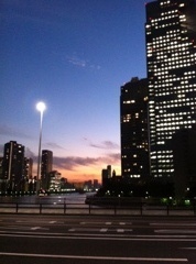 夕焼け・・・