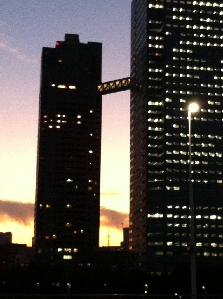夕焼け・・・