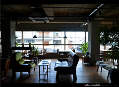 「cafe marble」