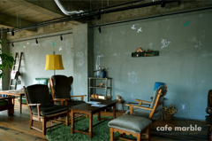 「cafe marble」
