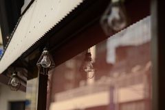窓に映っってる♡