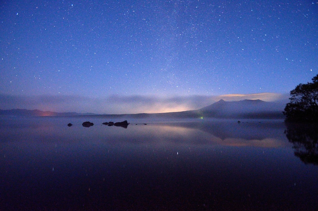 星が降る夜