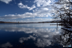 初冬の大沼