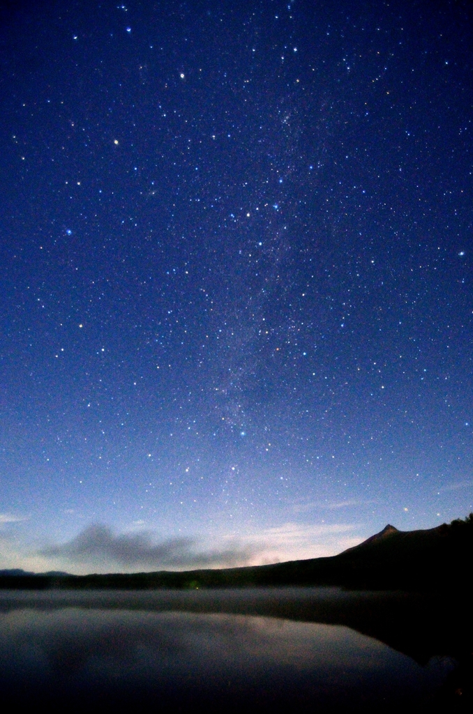 大沼の星空