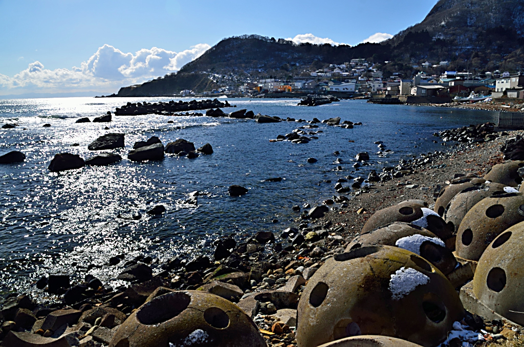 輝く海岸