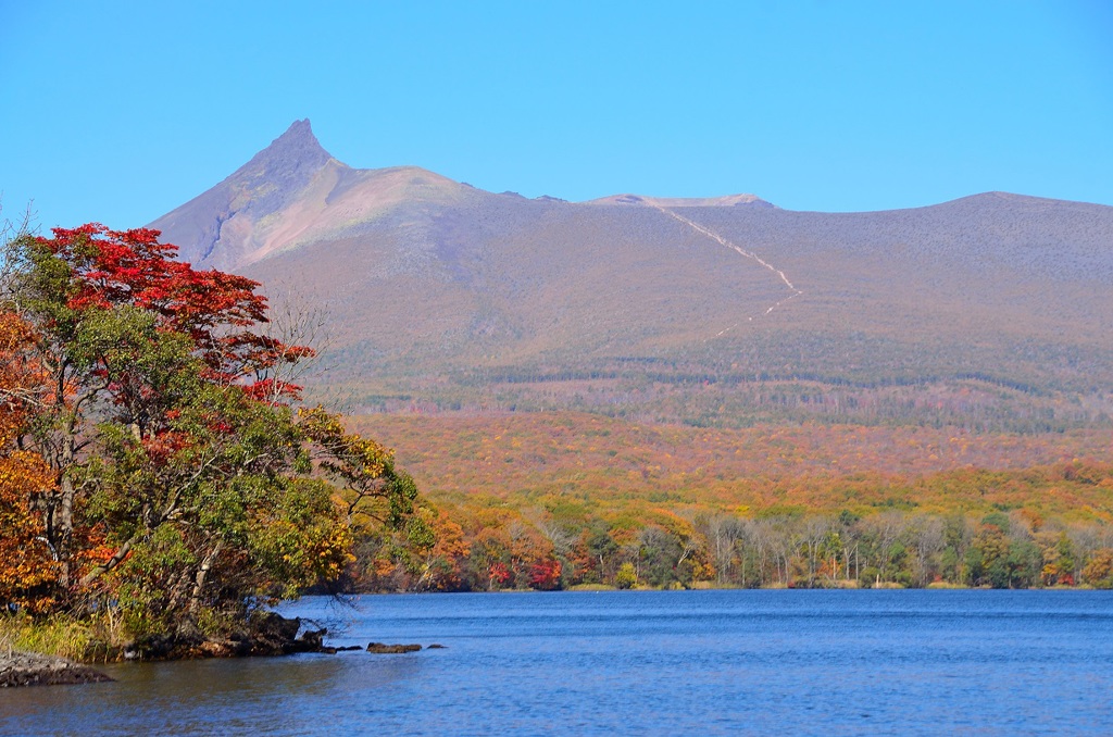 秋の北海道駒ヶ岳