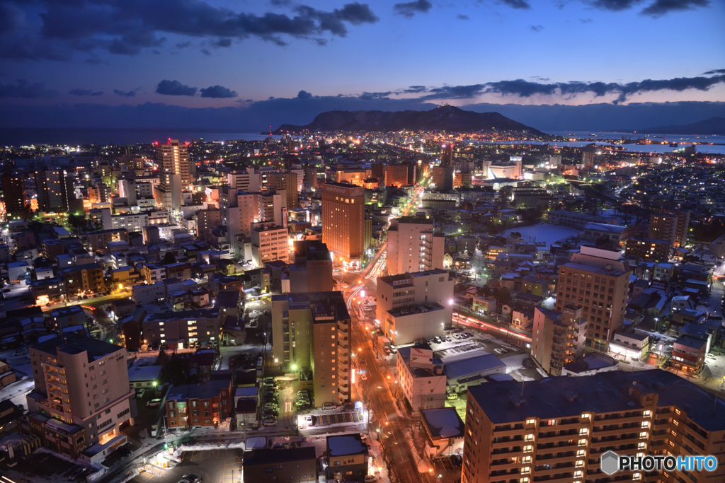 町の灯り