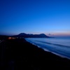 恵山の夜明け