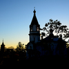 早朝の教会