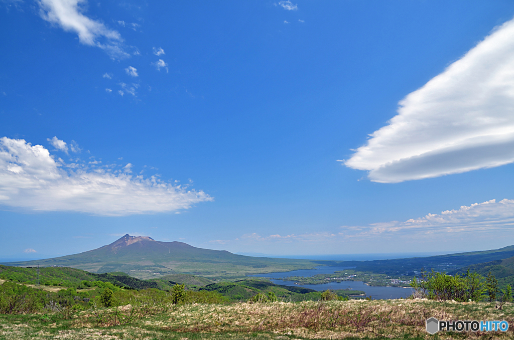 北海道駒ヶ岳の春